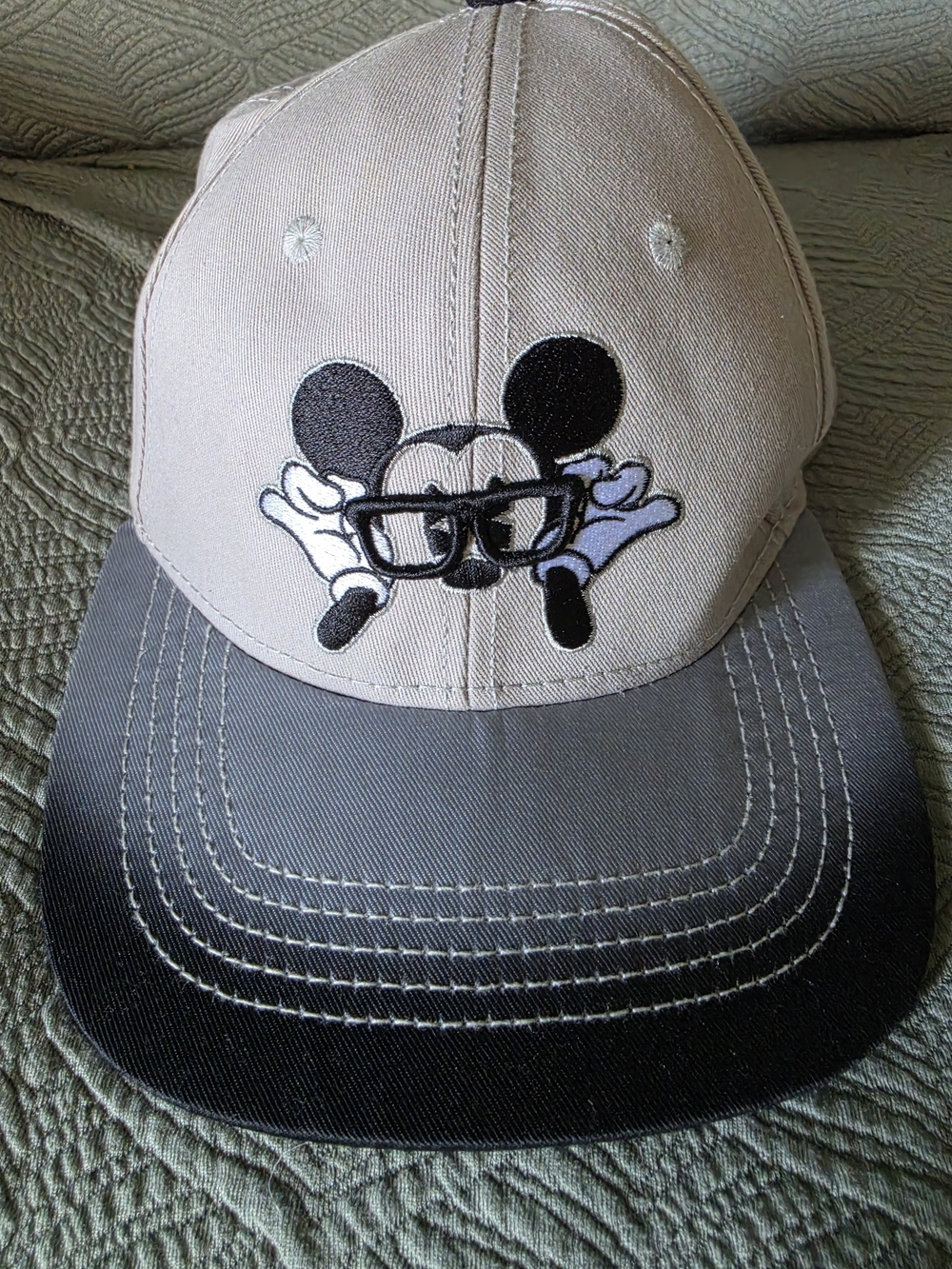 Disney Baseball Cap with Mickey Mouse Patch